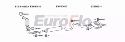 Система выпуска ОГ EuroFlo SB9320 5029